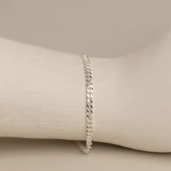 Armbånd i panserkæde | 925 sterlingsølv | Sisi Copenhagen