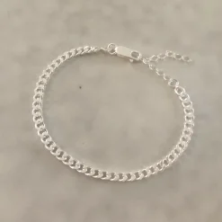 Armbånd i panserkæde | 925 sterlingsølv | Sisi Copenhagen