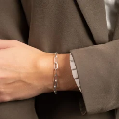 Armbånd i sterlingsølv | Alma link chain | Smykker til kvinder