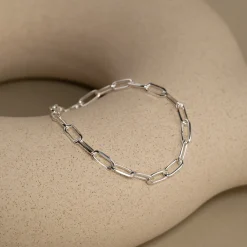 Armbånd i sterlingsølv | Alma link chain | Smykker til kvinder