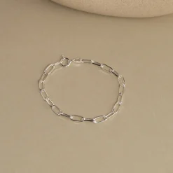 Armbånd i sterlingsølv | Alma link chain | Smykker til kvinder