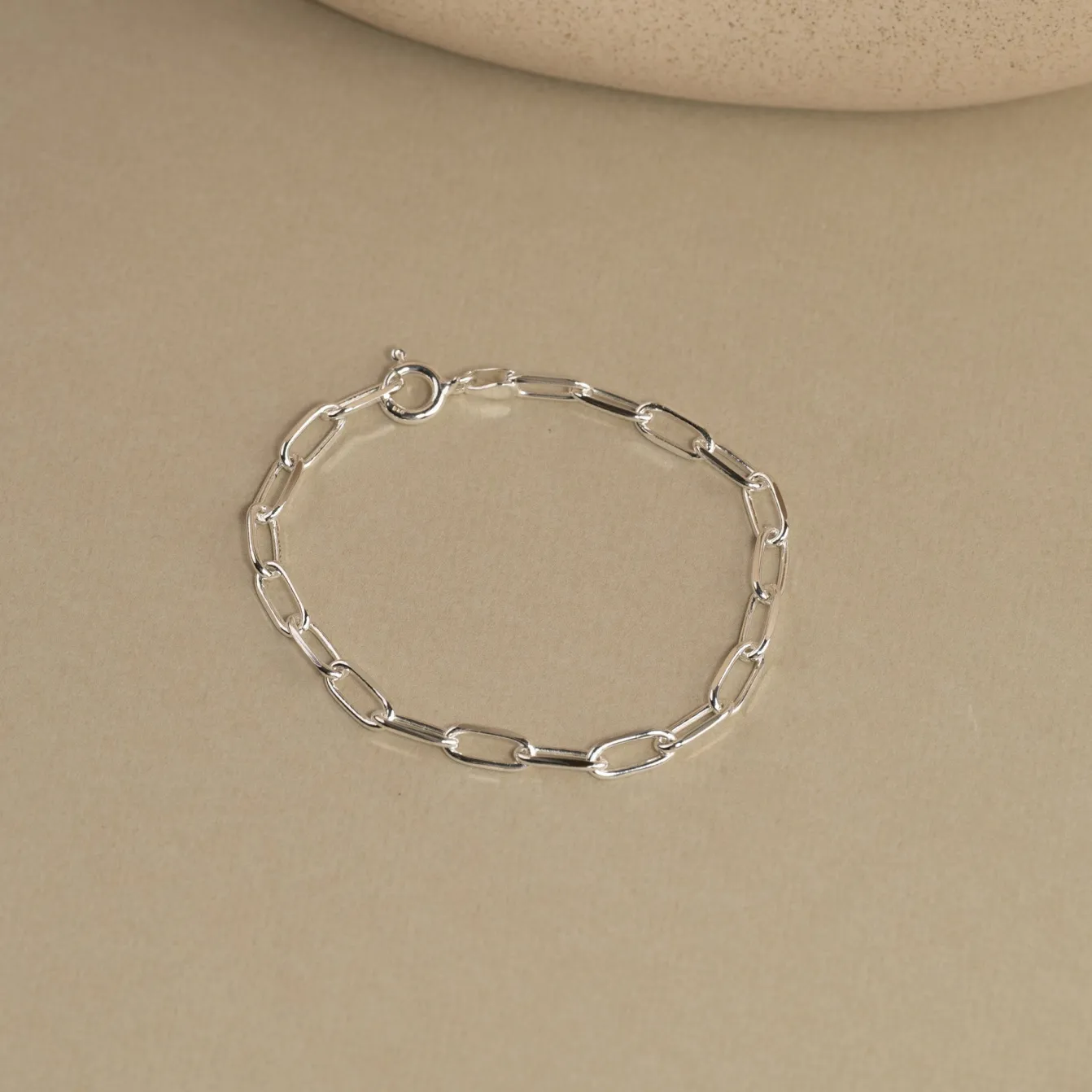 Armbånd i sterlingsølv | Alma link chain | Smykker til kvinder