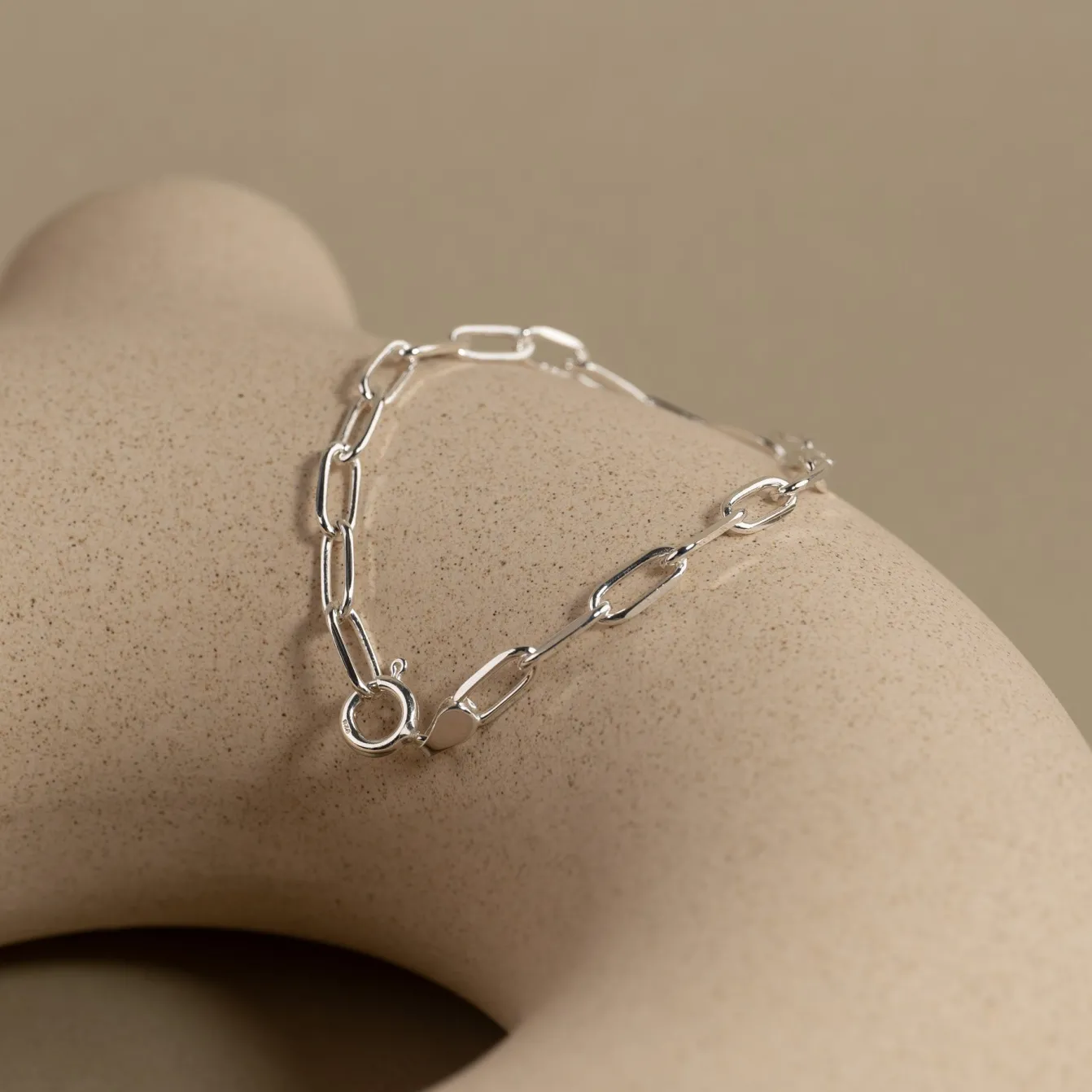 Armbånd i sterlingsølv | Alma link chain | Smykker til kvinder