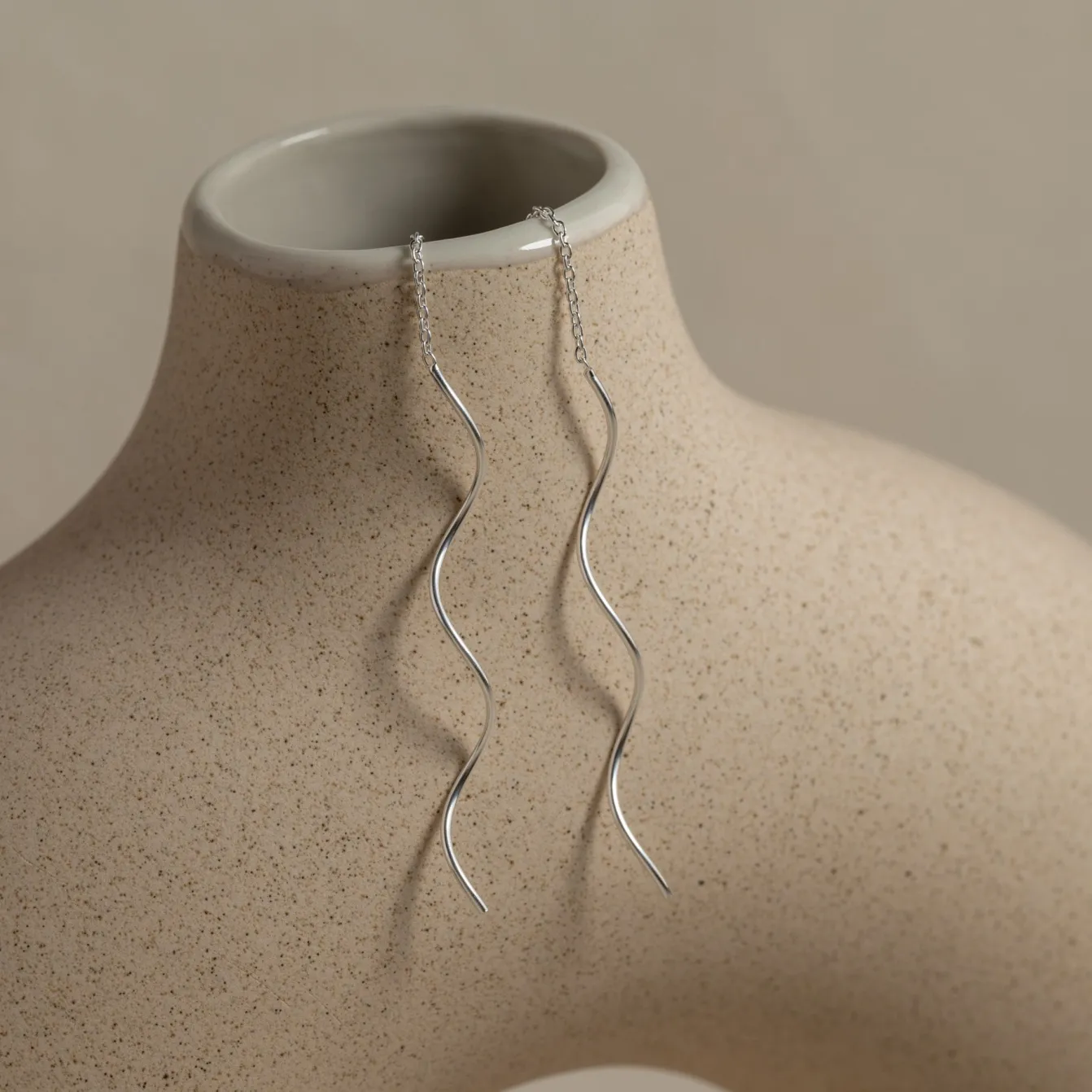 ASTRID SILVER EARRING - Sisi Copenhagen