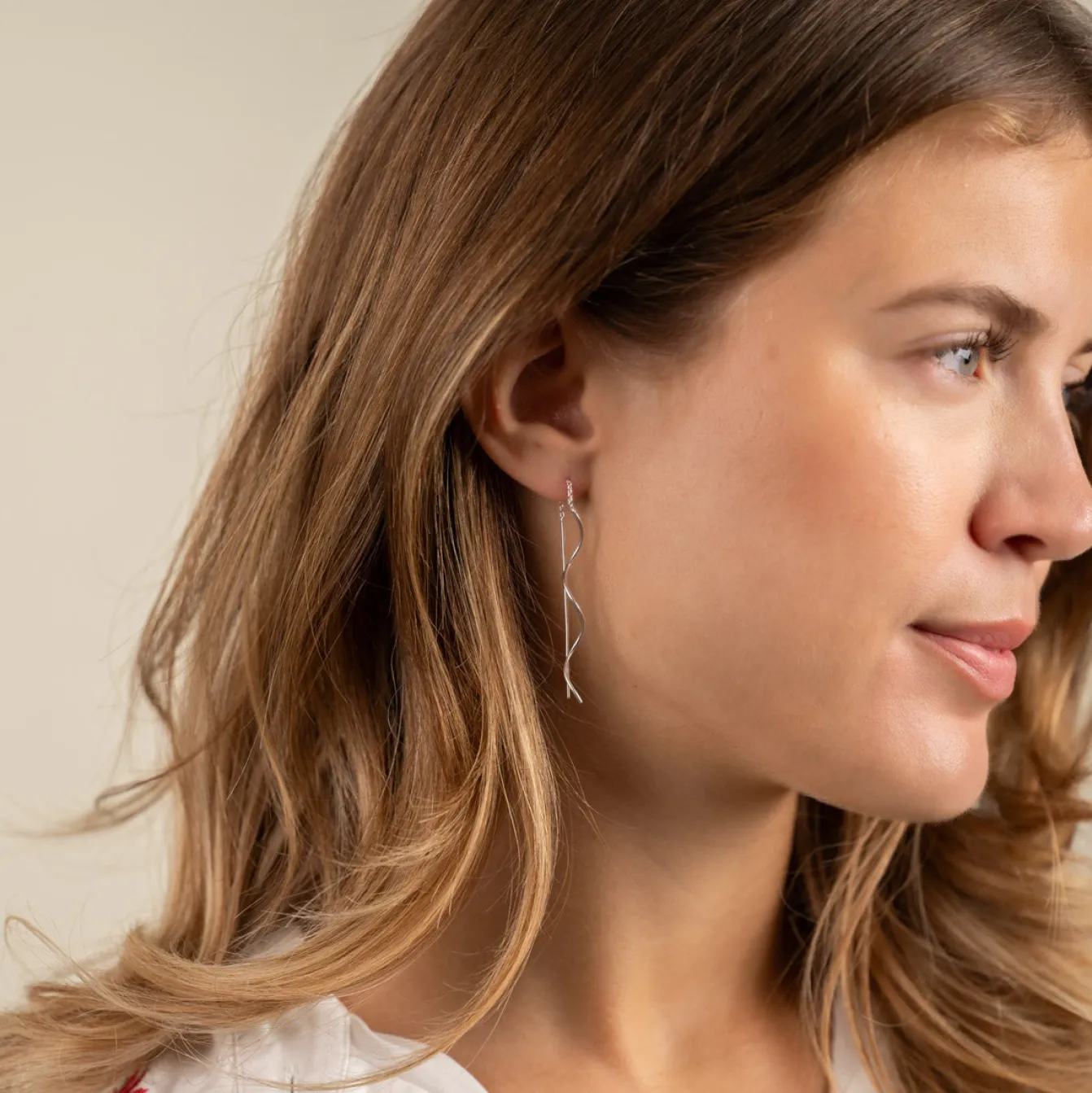 ASTRID SILVER EARRING - Sisi Copenhagen