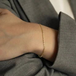 AUDA SOLID GOLD BRACELET - B&T Kustom Designs