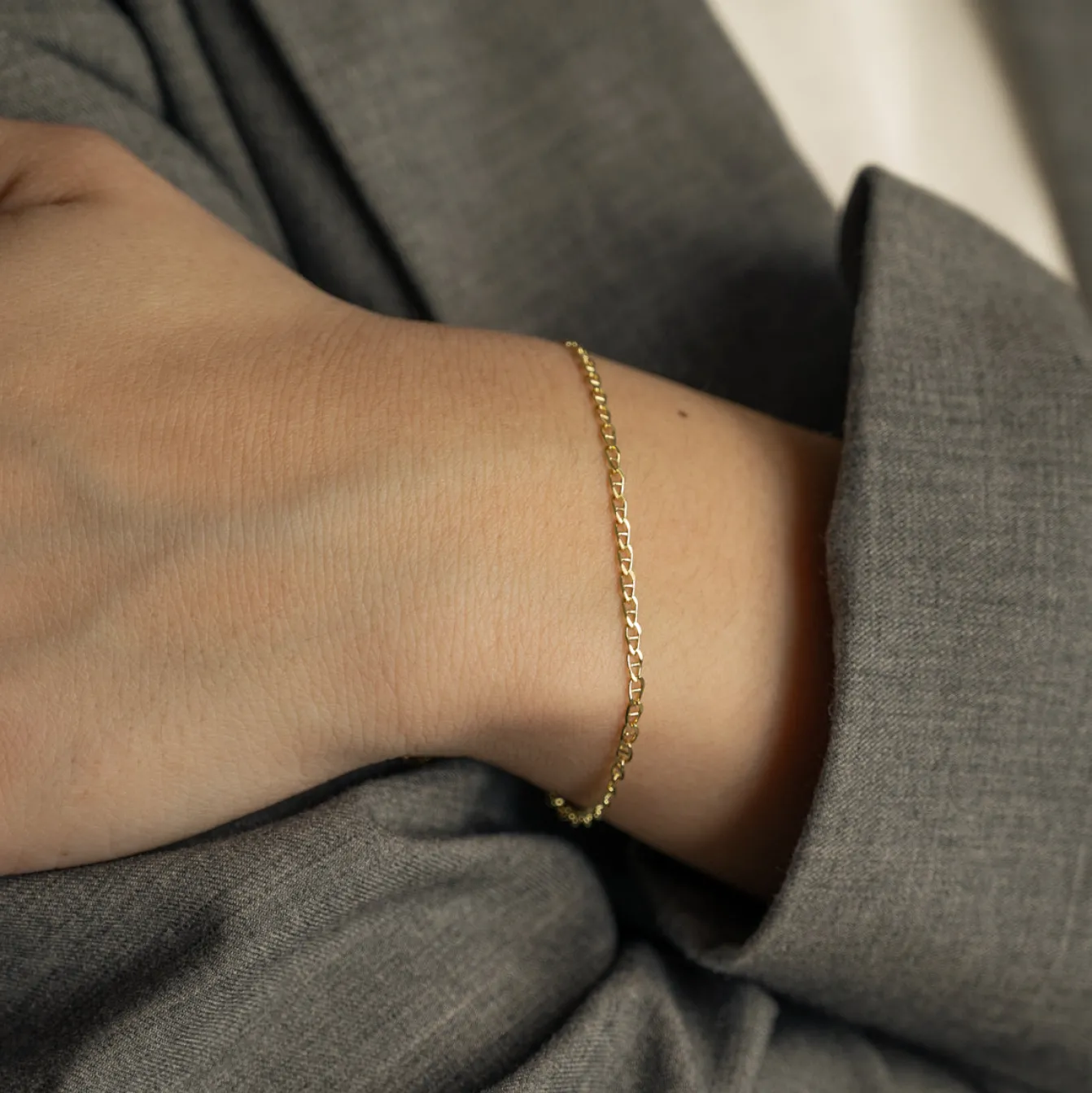 AUDA SOLID GOLD BRACELET - B&T Kustom Designs