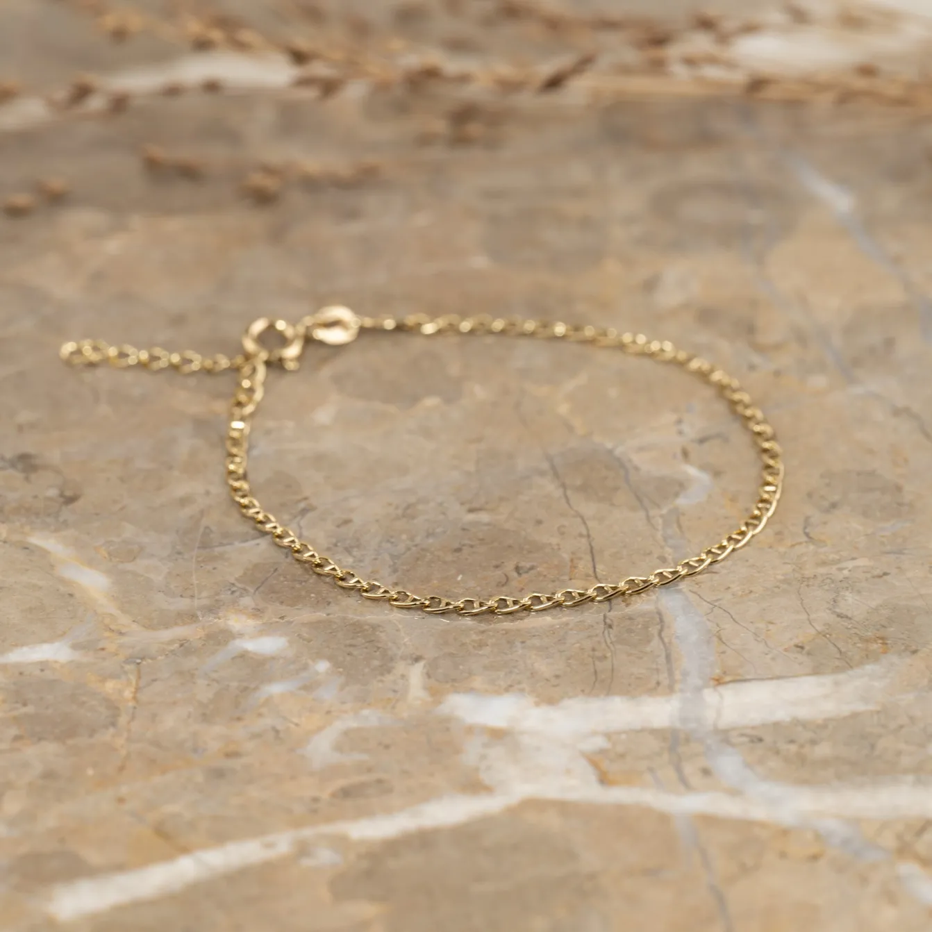 AUDA SOLID GOLD BRACELET - B&T Kustom Designs