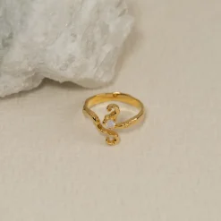 AURELIA MOONSTONE GOLDEN RING