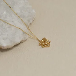 AURELIA MOONSTONE GOLDEN PENDANT