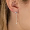 AURELIA MOONSTONE SILVER EARRING