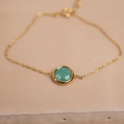 AVA AMAZONITE GOLDEN BRACELET - Sisi Copenhagen