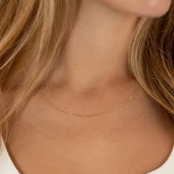 BASIC LINK SOLID GOLD CHAIN
