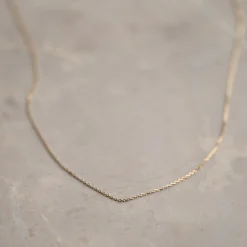 BASIC LINK SOLID GOLD CHAIN