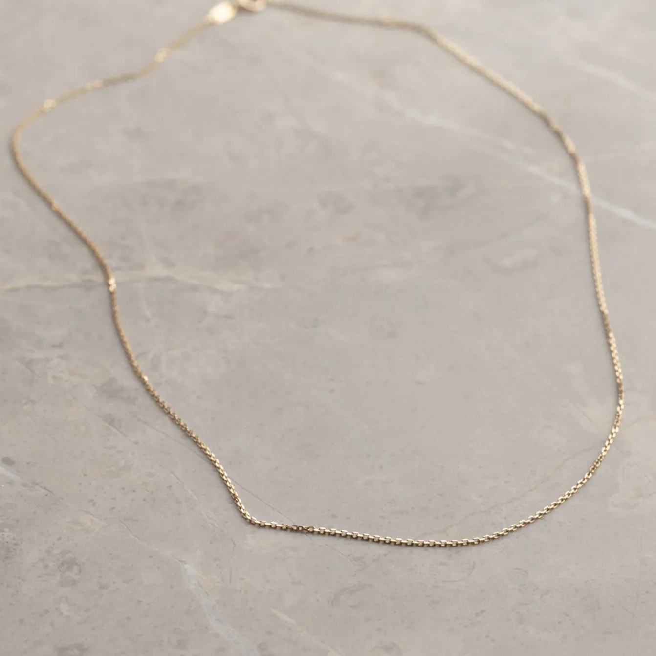 BASIC LINK SOLID GOLD CHAIN