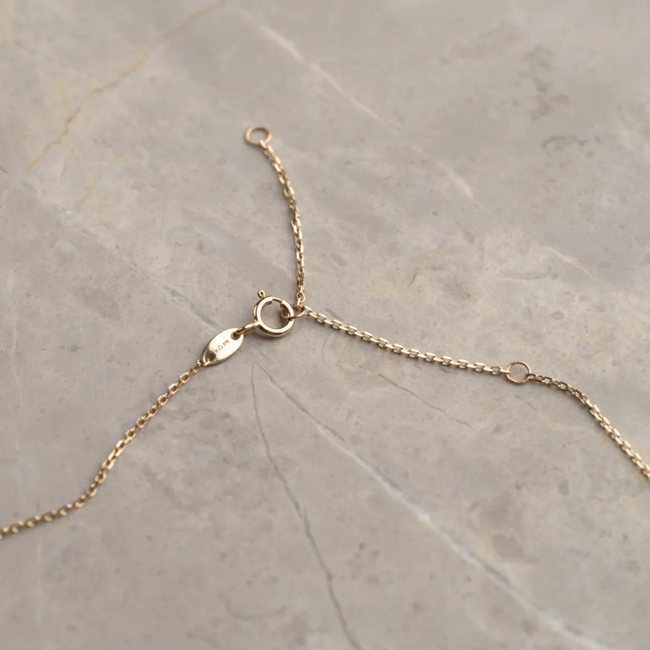 BASIC LINK SOLID GOLD CHAIN