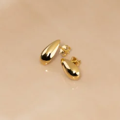 BEA GOLDEN STUD EARRING