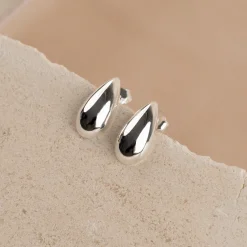 BEA SILVER STUD EARRING