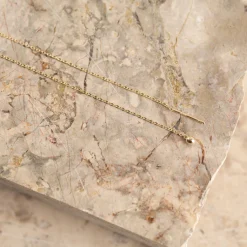 BEATRICE SOLID GOLD DROP EARRING