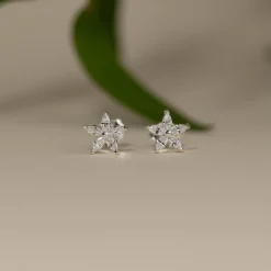BELLIS CRYSTAL GOLDEN EARRING - Sisi Copenhagen