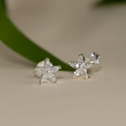 BELLIS CRYSTAL GOLDEN EARRING - Sisi Copenhagen