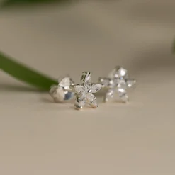 BELLIS CRYSTAL GOLDEN EARRING - Sisi Copenhagen