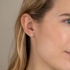 BELLIS CRYSTAL GOLDEN EARRING - Sisi Copenhagen