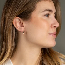 BERENICE SOLID GOLD STUD EARRING