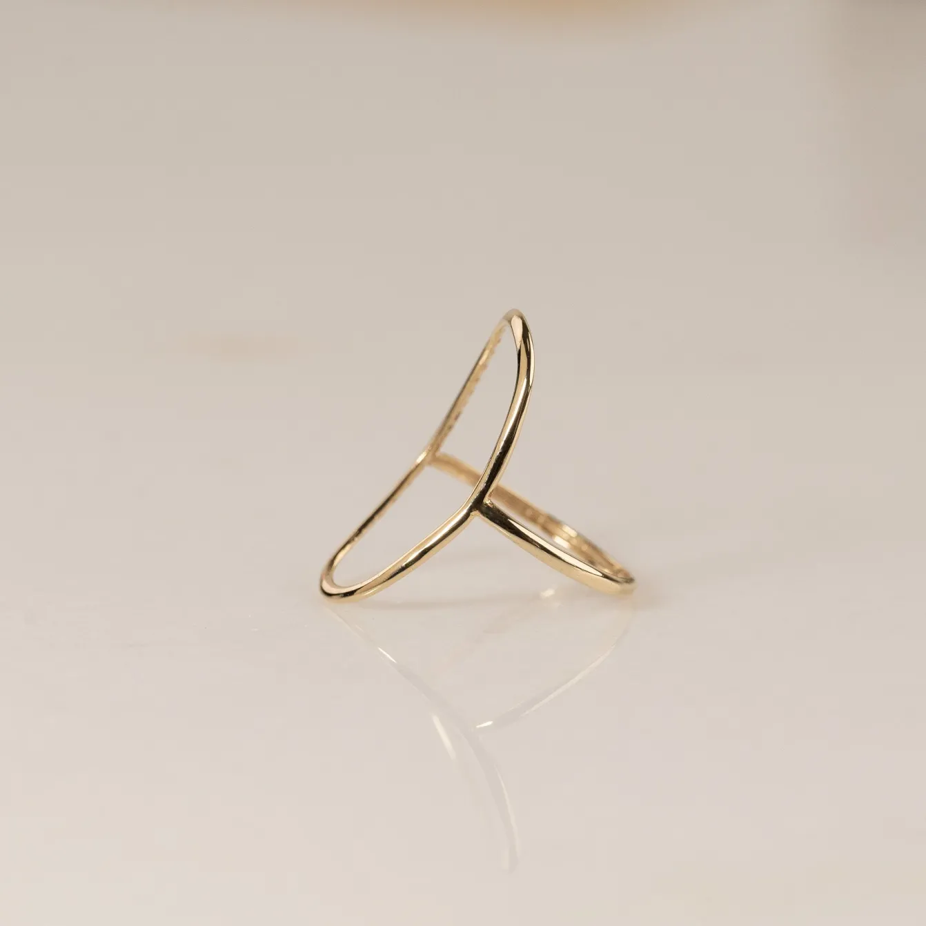 CAJSA SOLID GOLD RING