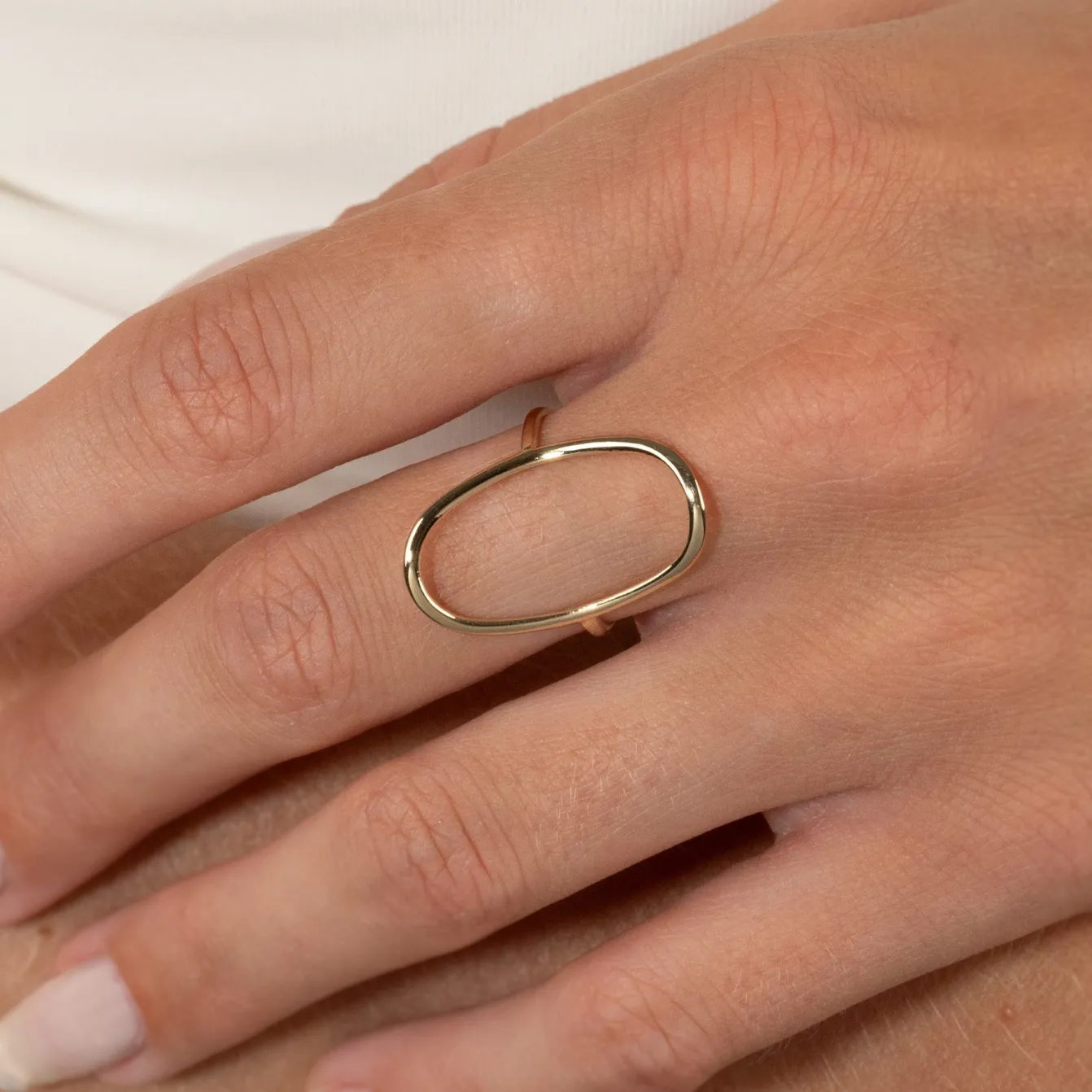 CAJSA SOLID GOLD RING