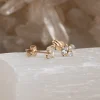 Carrie Krystal Massiv Guld Ørering - Sisi Copenhagen