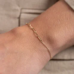 CHARLIZE SOLID GOLD BRACELET - Sisi Copenhagen