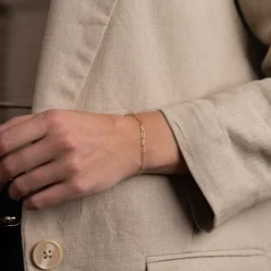 CHARLIZE SOLID GOLD BRACELET - Sisi Copenhagen