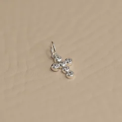 CHRISTA CRYSTAL SILVER PENDANT - Sisi Copenhagen