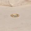 CLAIR CRYSTAL GOLDEN RING