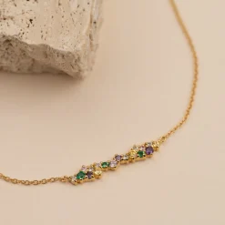 CLAIR RAINBOW GOLDEN NECKLACE