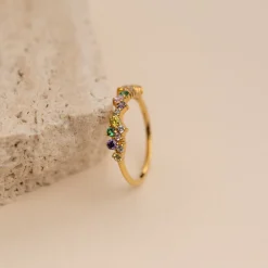 CLAIR RAINBOW GOLDEN RING