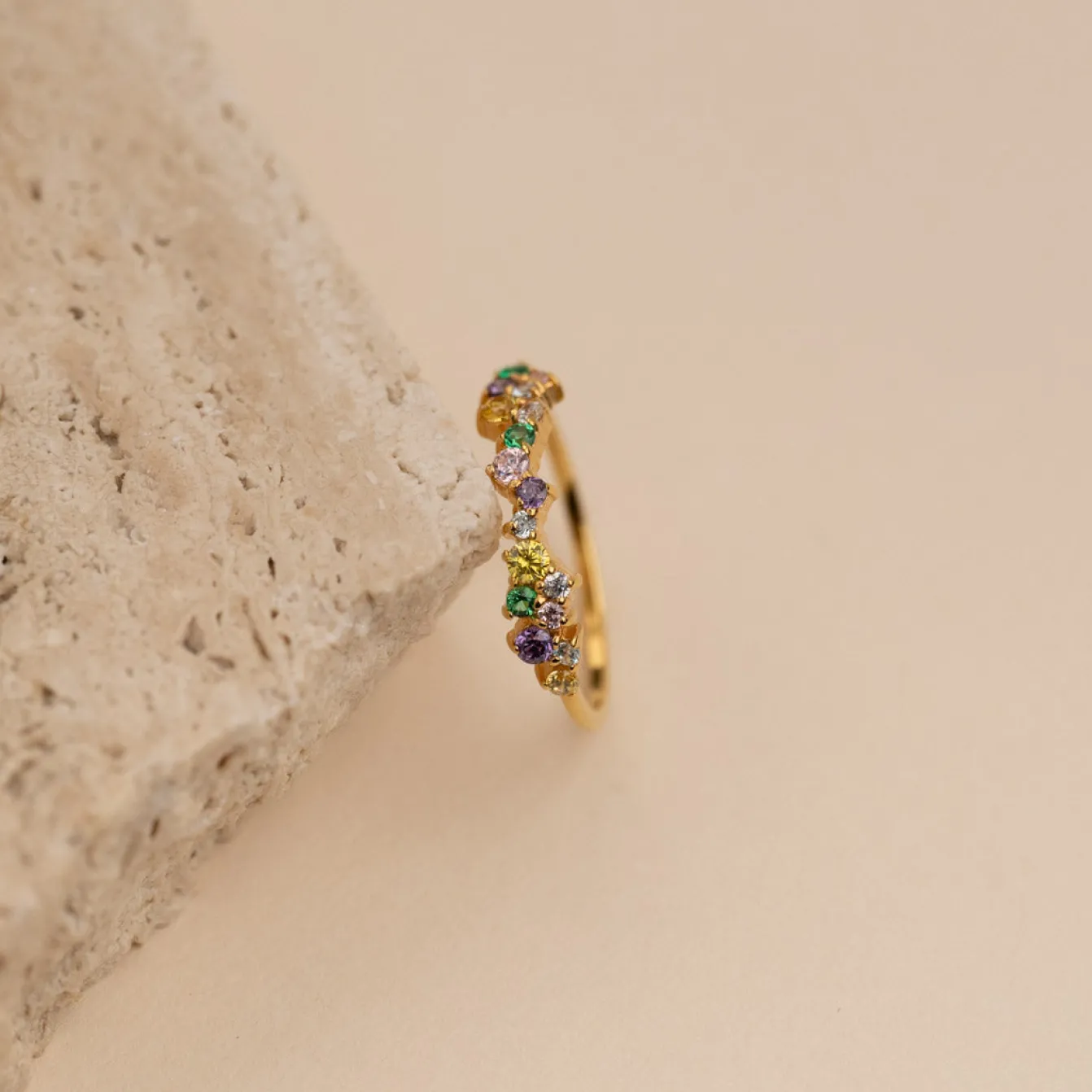 CLAIR RAINBOW GOLDEN RING