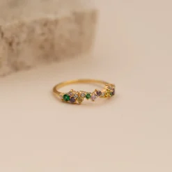 CLAIR RAINBOW GOLDEN RING