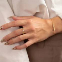 CLAIR RAINBOW GOLDEN RING