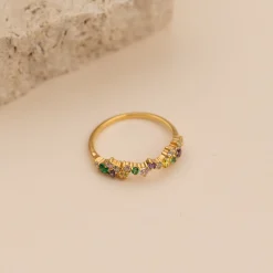 CLAIR RAINBOW GOLDEN RING