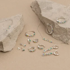 CLAIR RAINBOW SILVER BRACELET