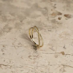 CLARISSA SOLID GOLD RING