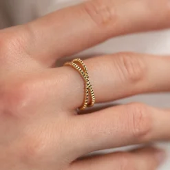 CLARISSA SOLID GOLD RING