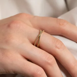 CLARISSA SOLID GOLD RING