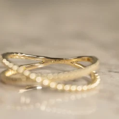 CLARISSA SOLID GOLD RING