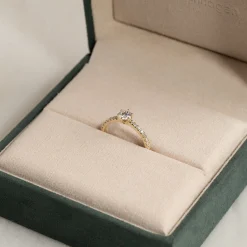 CLASSIC ALLIANCE 6-PRONG DIAMOND RING - 0.7ct - YG