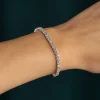 CLASSIC DIAMOND TENNIS BRACELET - 6.5ct - WG