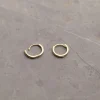 Classic Massiv Guld Creol Øreringe - 10mm - Sisi Copenhagen