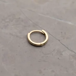 Classic Massiv Guld Creol Øreringe - 10mm - Sisi Copenhagen